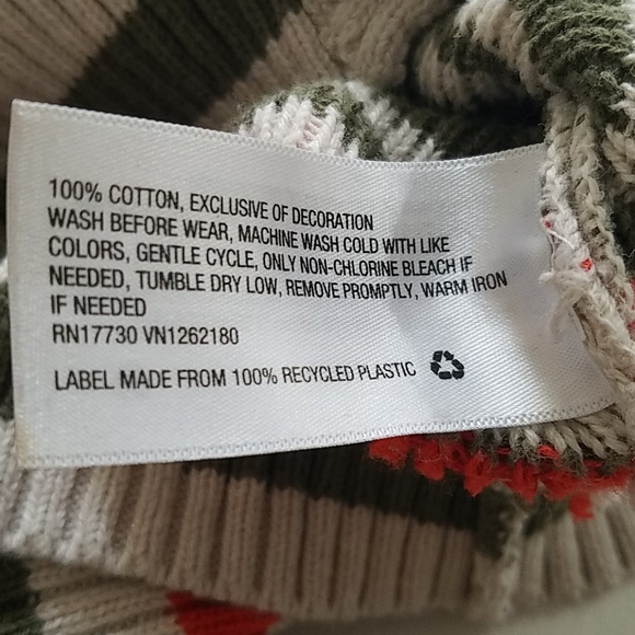 Tribal  Aztec pattern vintage cardigan button up sweater - Picture 5 of 6